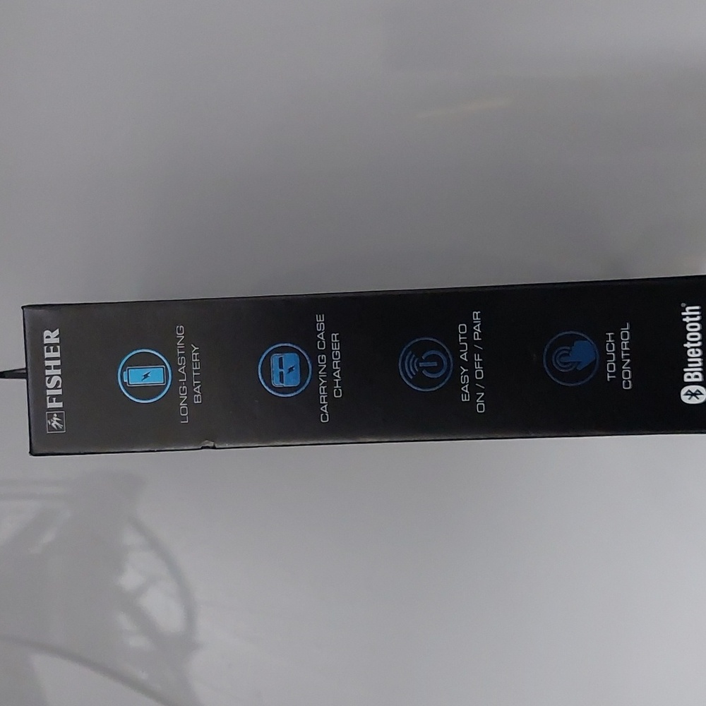 FISHER BLUETOOTH WIRELESS EARPHONES - Picture 3 of 5